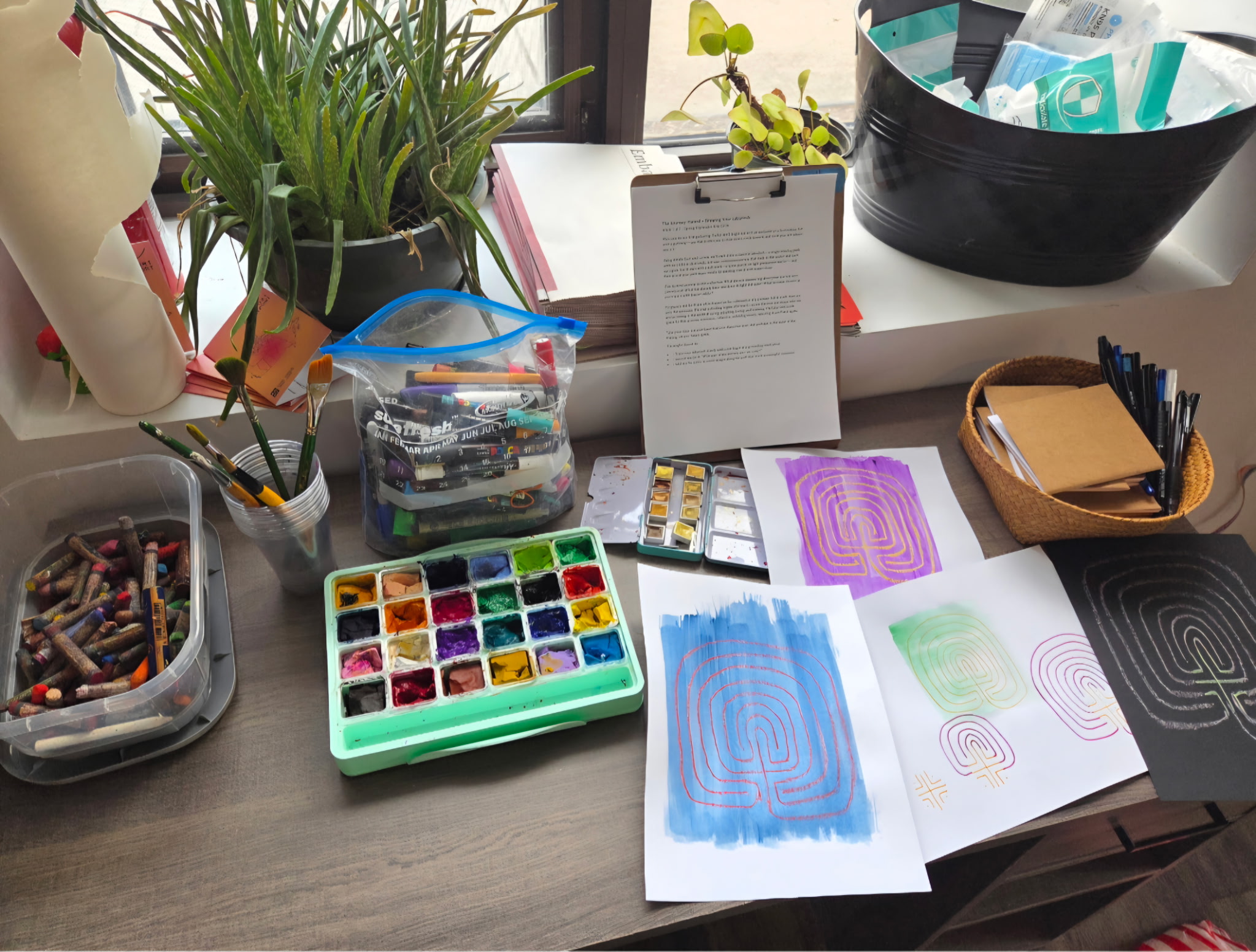 watercolor impressionist painting