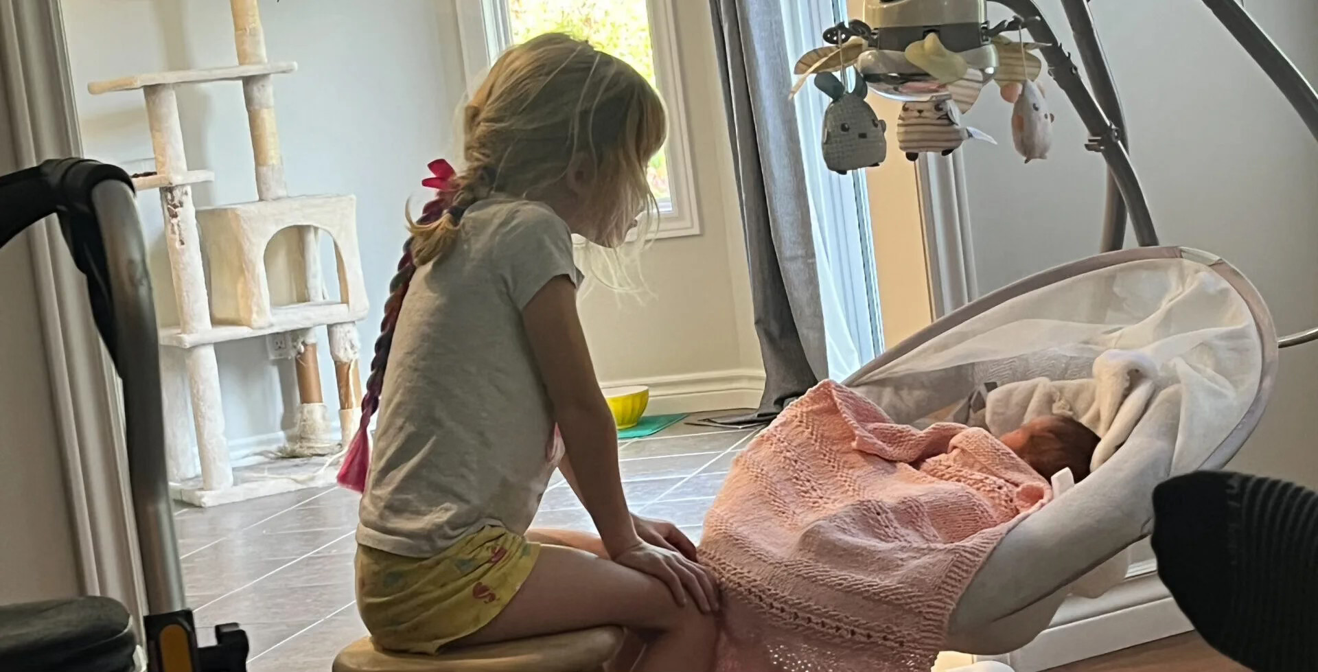 painting of two people on a beach